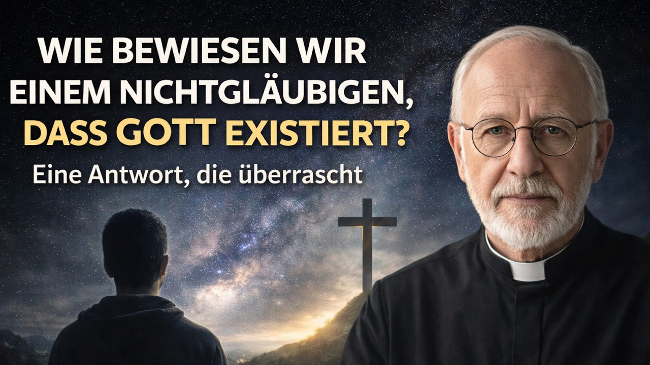 WIE BEWIESEN WIR EINEM NICHTGLÄUBIGEN, DASS GOTT EXISTIERT? ✝️ Eine Antwort, die überrascht