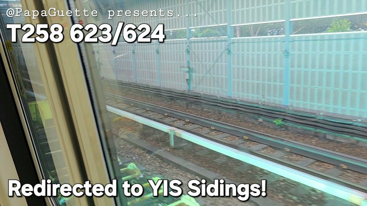 [Redirected to YIS Sidings] KSF C151B (623/624) from NS13 Yishun to NS12 Canberra