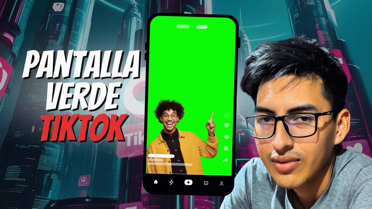 C&oacute;mo usar la PANTALLA VERDE en Tiktok (M&Aacute;S EJEMPLOS)✅