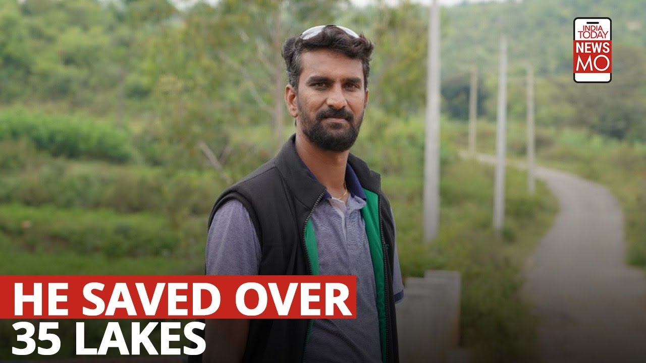 India's Lake Man Is On A Mission To Save Drying Lakes