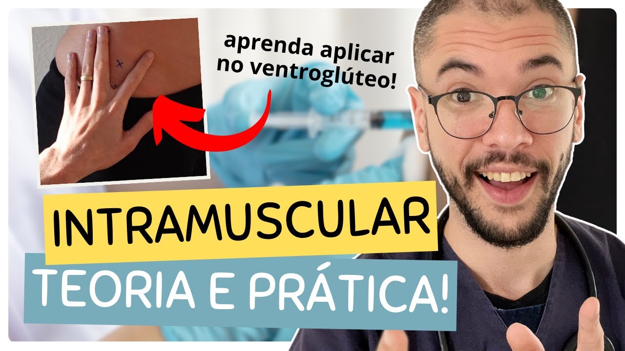 Injeção INTRAMUSCULAR NA PRÁTICA: Aprenda a aplicar na DORSOGLÚTEA!
