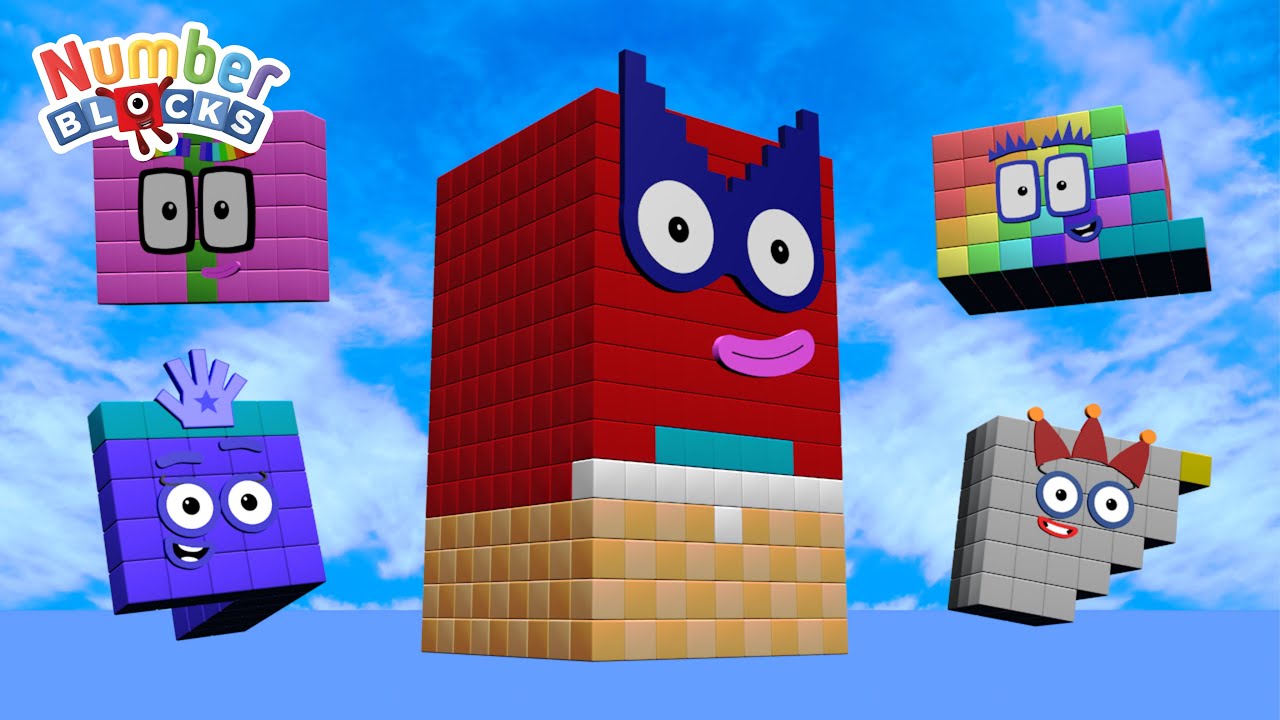 Numberblocks Step Squad New 1,215 BIGGEST - Learn To Count Big Numbers!