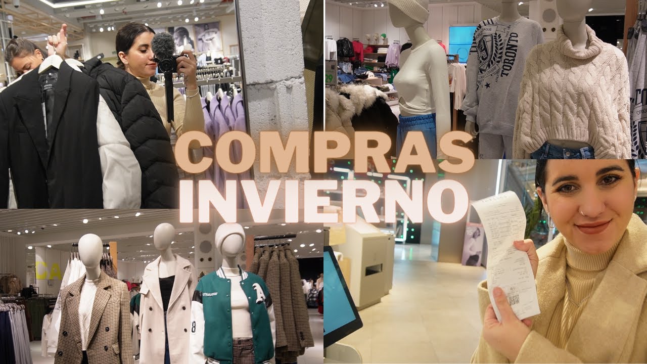 ❄️ COMPRAS de INVIERNO ❄️ Bershka, Zara, hm, lefties y primark / haul de ropita para el frio 🥶