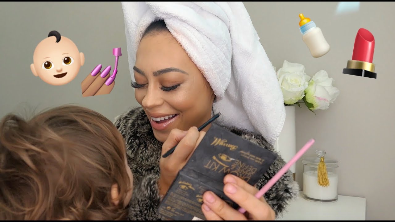 5 MINUTE MAKEUP ROUTINE | MUMMY EDITION!!!
