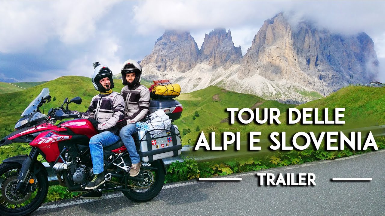 Tour delle Alpi e Slovenia in moto - Trailer