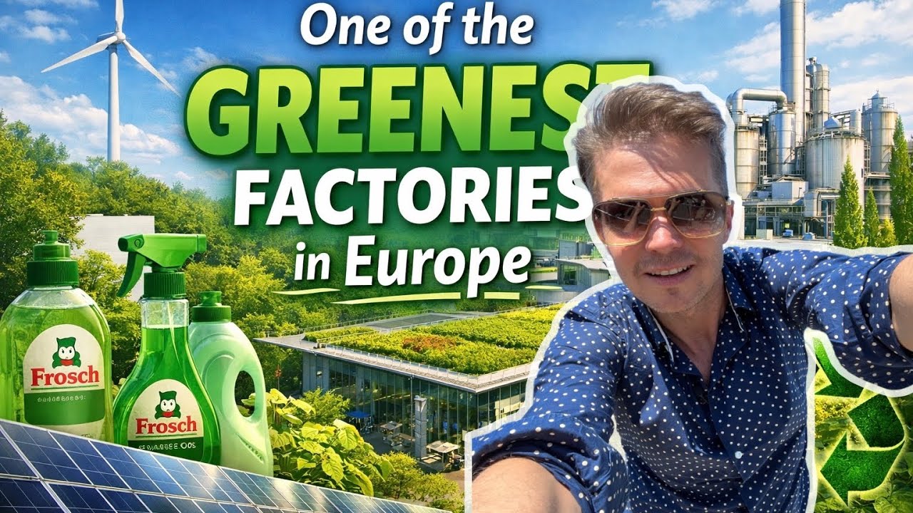 I visited FROSCH, one of the greenest factories in Europe