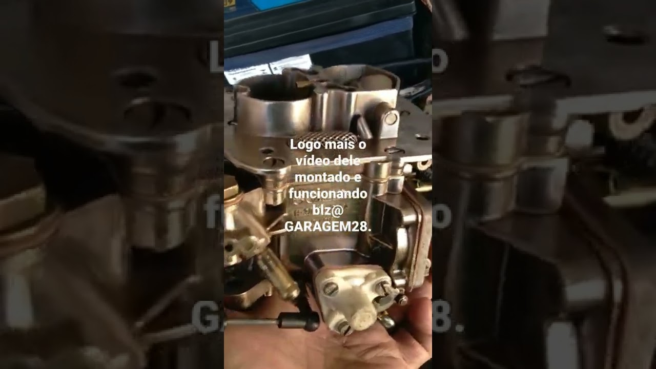 Carburador do motor CHT1.6 &aacute;lcool.