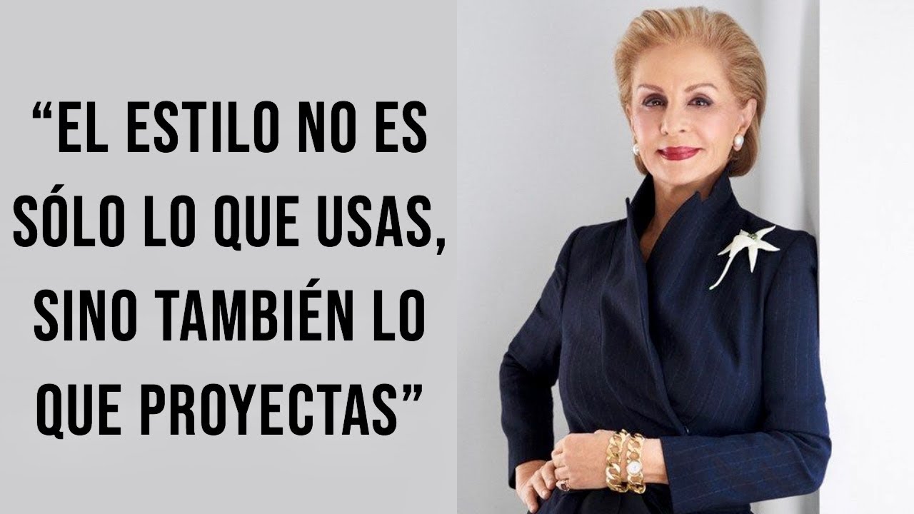 Carolina Herrera: 25 frases para empoderar tu elegancia y estilo ✨