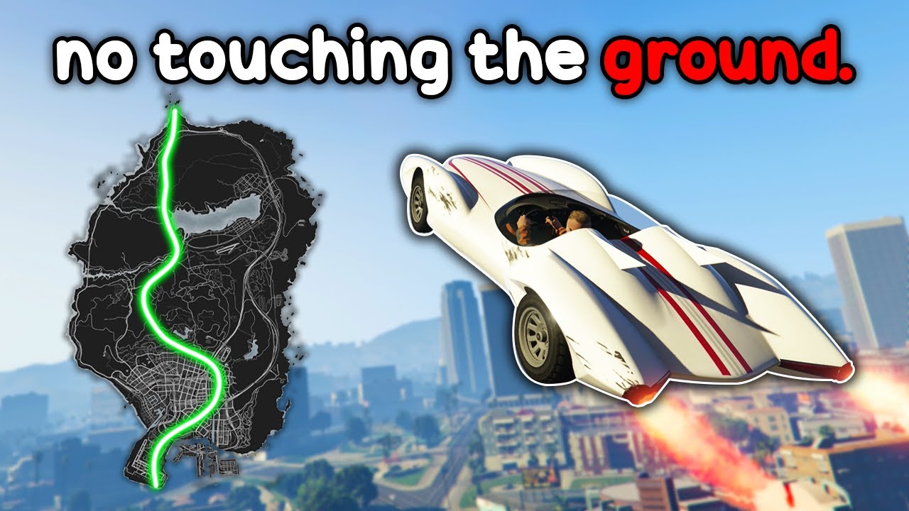 Can You Cross Los Santos with the Scramjet Without Touching the Ground?