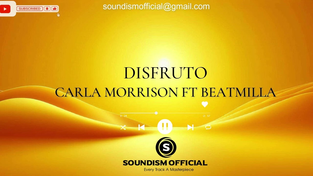 Carla Morrison Disfruto Afrobeat Music Video Prod by BeatMilla SOUNDISM OFFICIAL