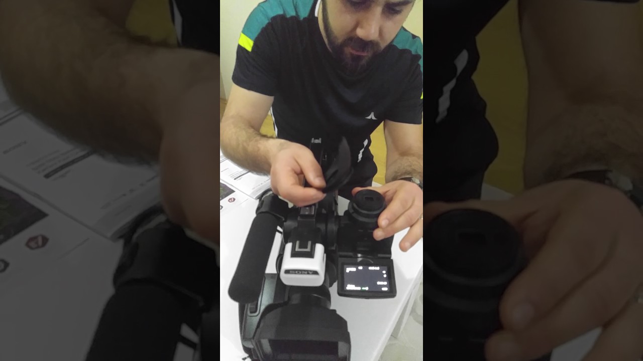 Sony hxr mc 2500 kamera türkçe anlatım