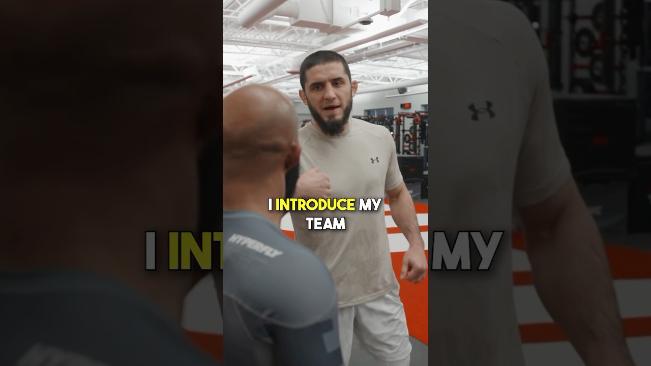&lsquo;This Is My Team&rsquo; Islam Makhachev & Khabib Introduce Their Squad To Demetrious Johnson 🔥