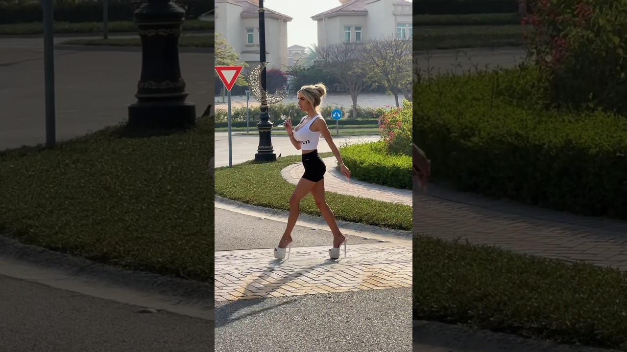 I said you couldn&rsquo;t walk a mile in my heels. I was right. #bodypositive  #highheels  #model #barbie