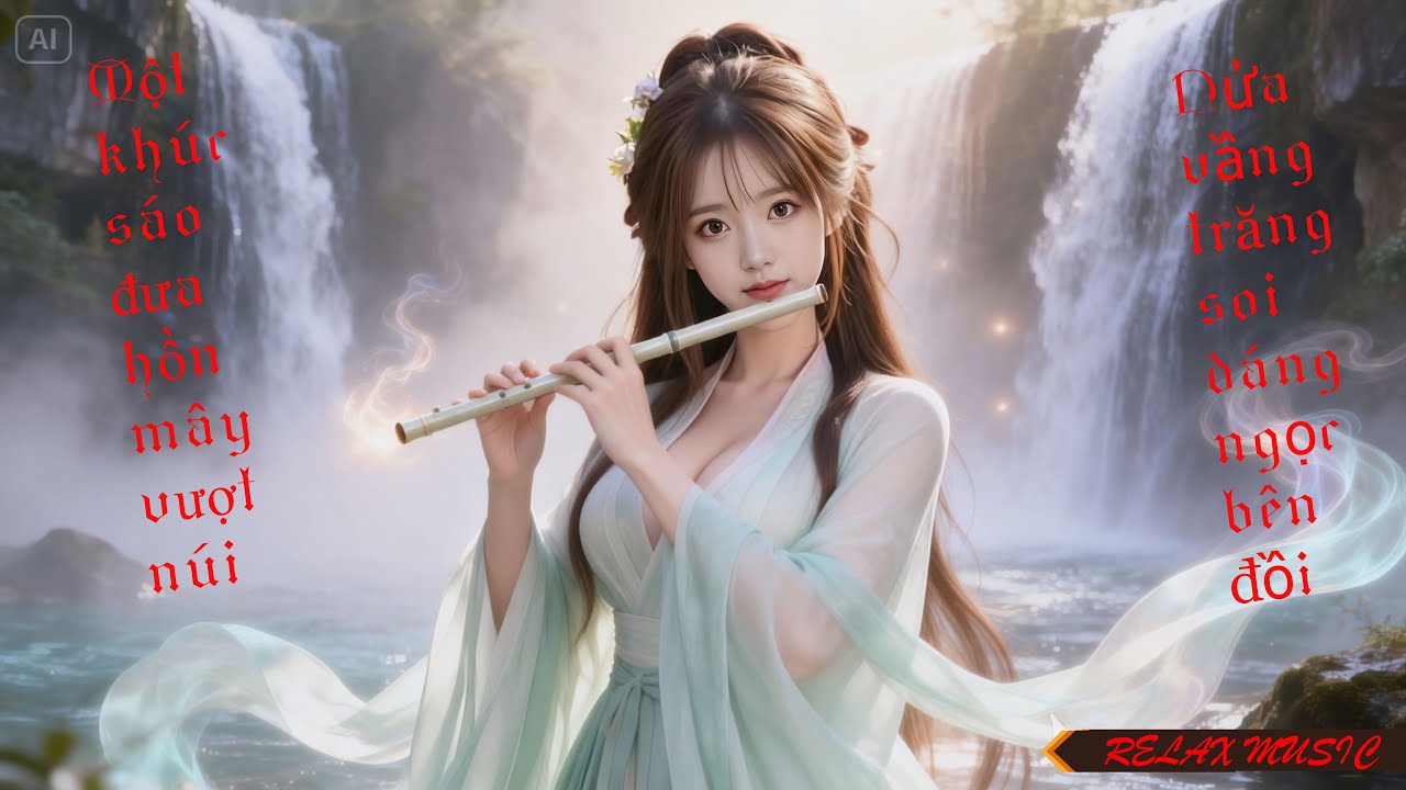 Tiếng đàn của nàng là hương bay gió thoảng,là tiếng vọng của thiên nhiên - Relax Music - Xả stress
