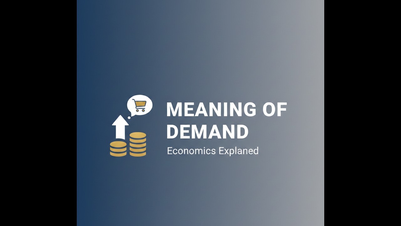 Microeconomics |Demand | Chapter 2 | Part 1 | @SYSTUM-t2e