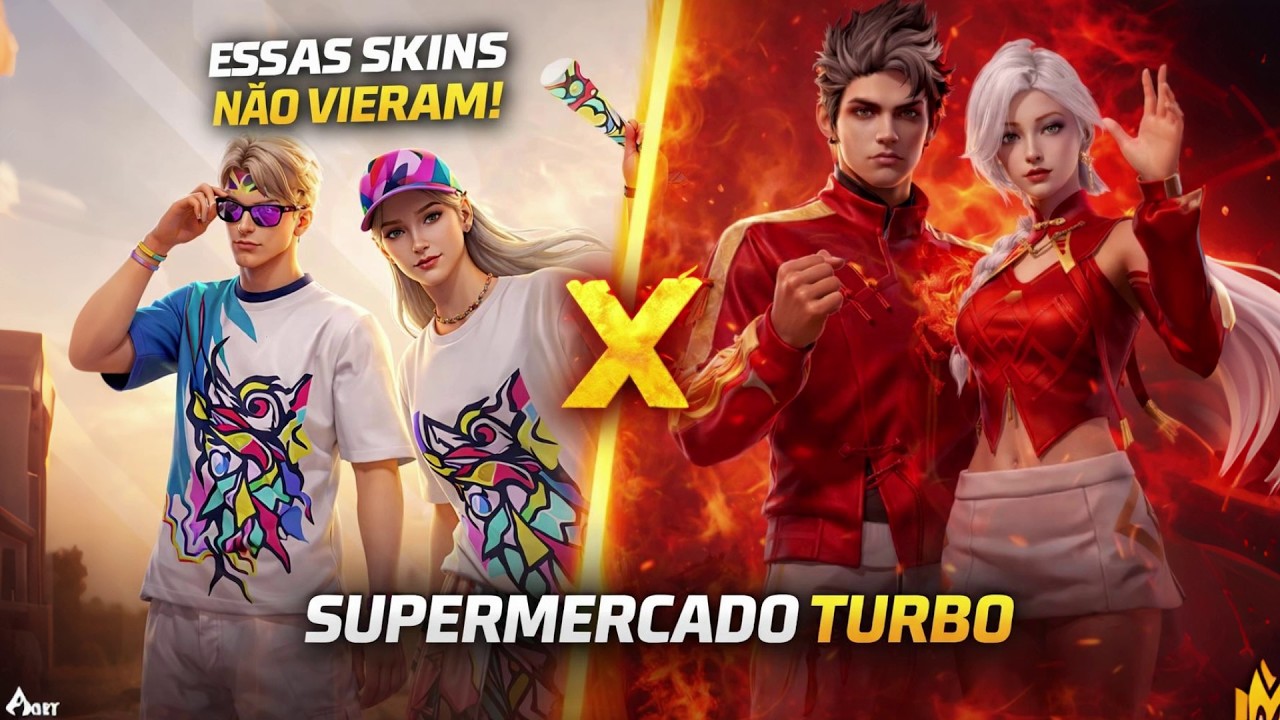 SUPERMERCADO TURBO - CADÊ AS SKINS BRANCAS E O MACHETE?