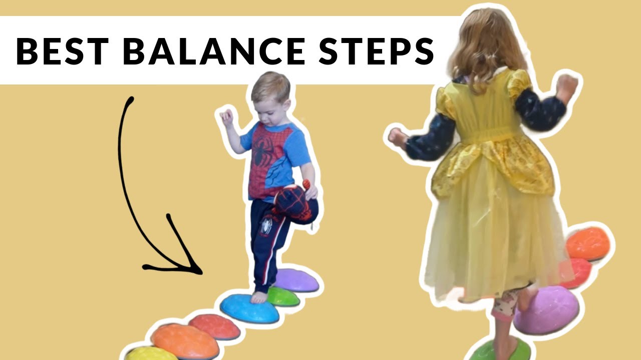 Balance Stepping Stones - Balance Exercises for Kids