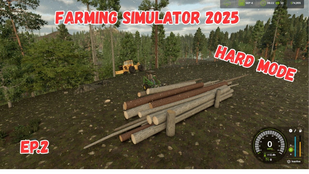Trying To Build A Billion Dollar Logging Empire on Farming Simulator 2025 (EP.2)
