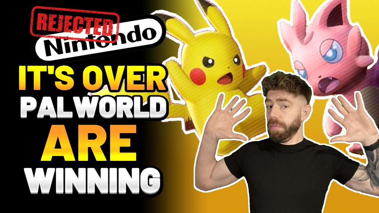 Nintendo Patent REJECTED - Huge Palworld vs Pokemon Lawsuit Update