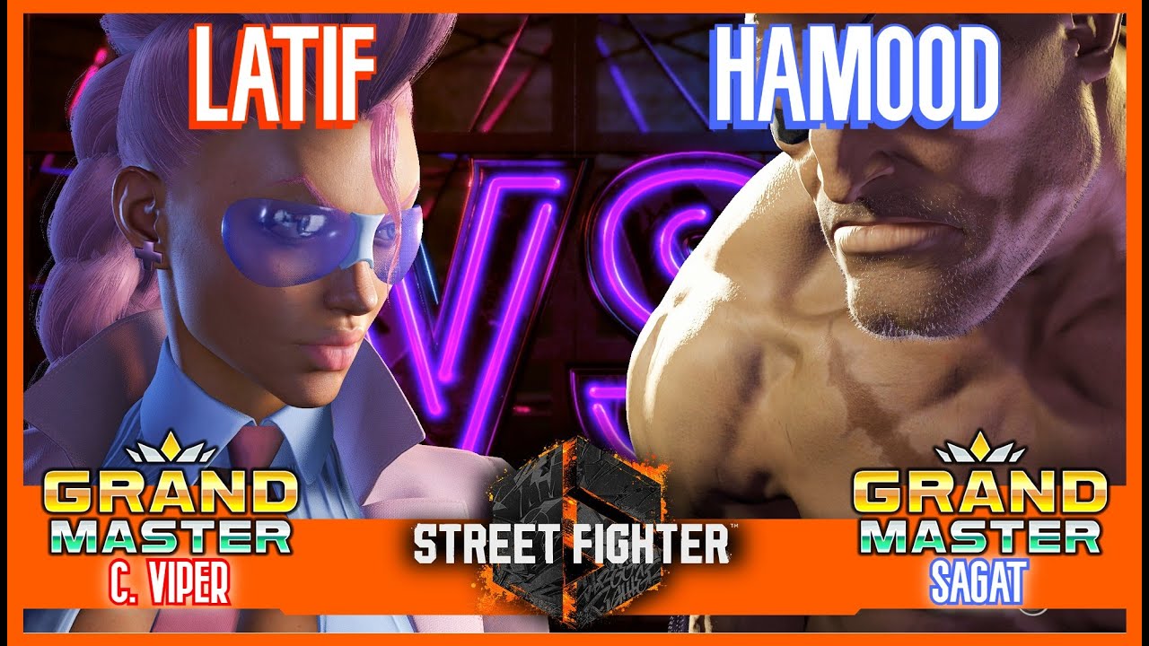SF6 Match ♦ LATIF (C. Viper) 🆚 HAMOOD (Sagat) ♦ High level matches