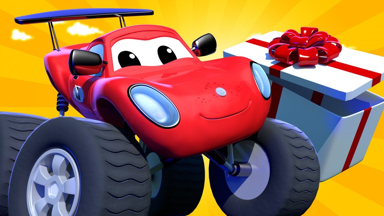 Spécial fête des pères - La chasse au trésor - Monster Town 🚗 Dessin animé enfants