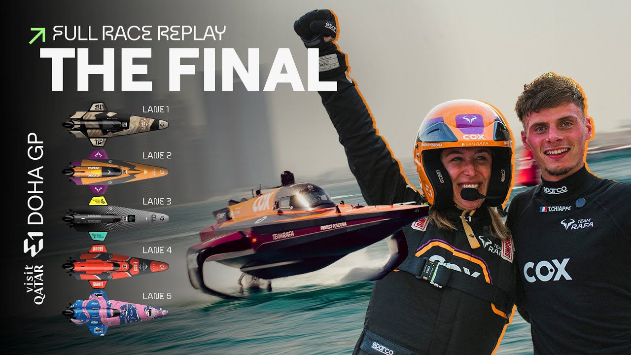 The best race in E1 history?! 🤯 This was the Final at the Visit Qatar E1 Doha GP