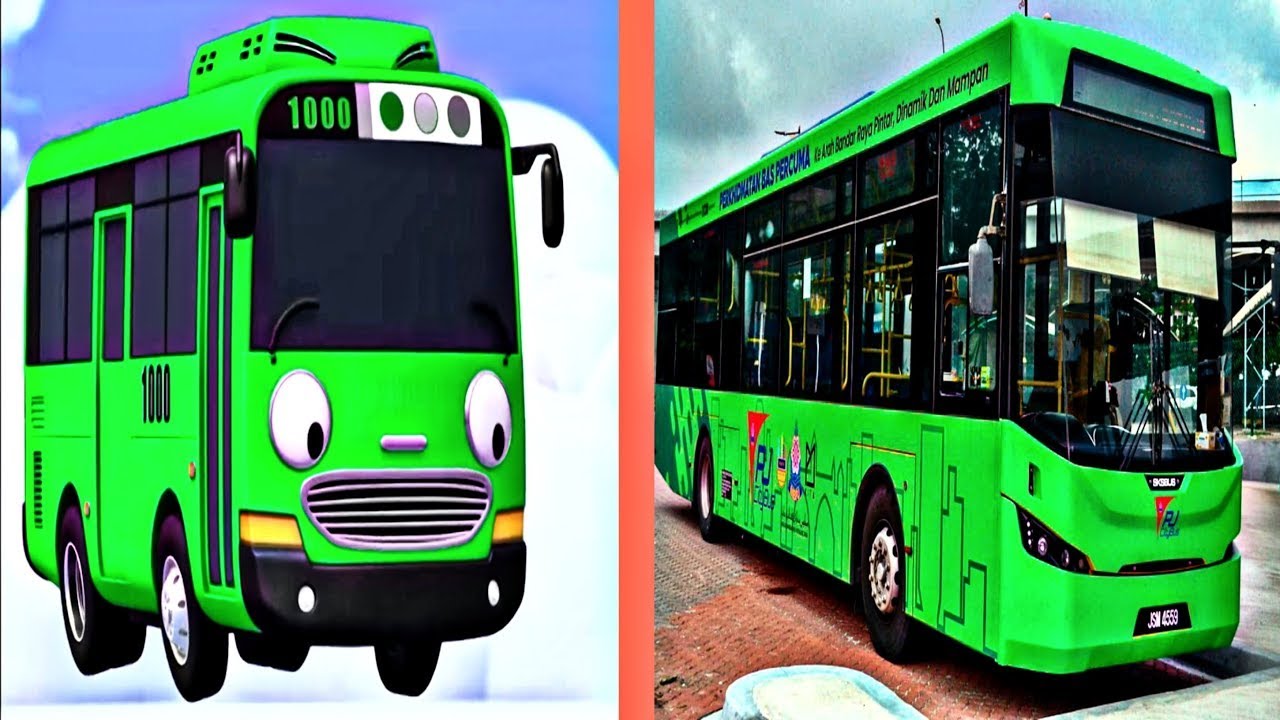 Tayo The Little Bus Characters ln Real Life Part 4