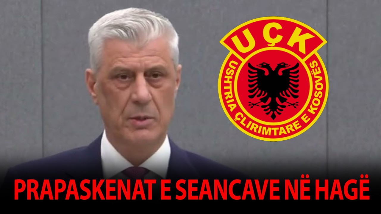 Hashim Thaçi LARGOI fjalë nga deklarimi PËRMBYLLËS! Prapaskenat e SEANCAVE në Hagë