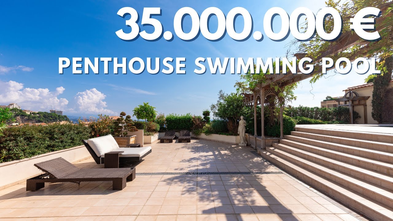 SOLD - DUPLEX PENTHOUSE with PRIVATE POOL in Fontvieille MONACO