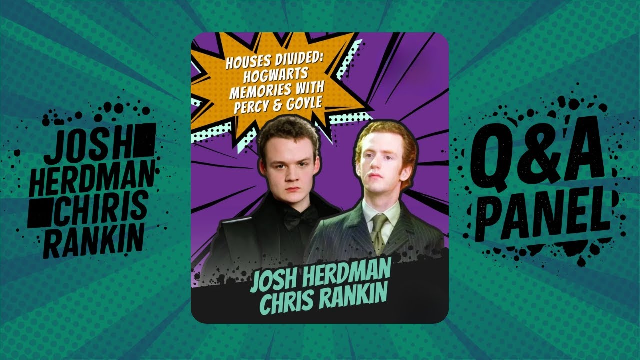 Josh Herdman & Chris Rankin Tell Untold Harry Potter Set Stories | Corpus Christi Comic Con 2024
