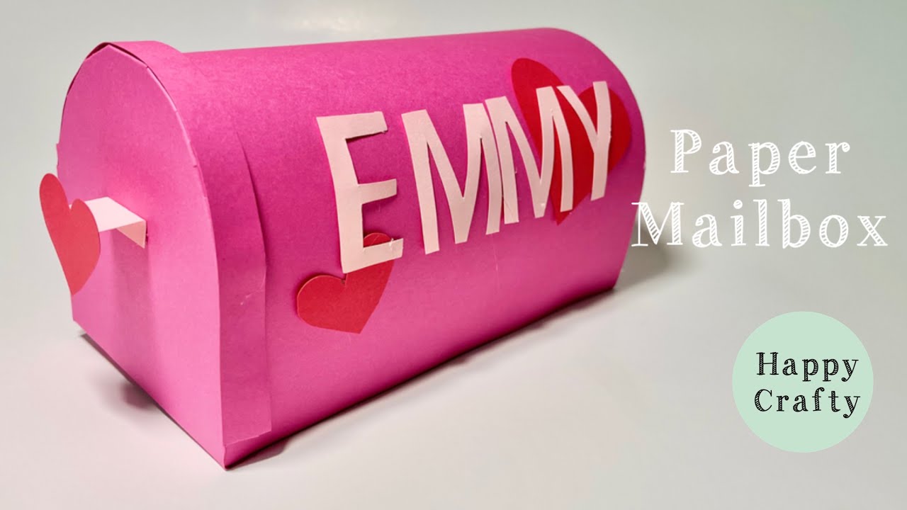 DIY Paper Mailbox to Put Your Valentine's Day Cards In