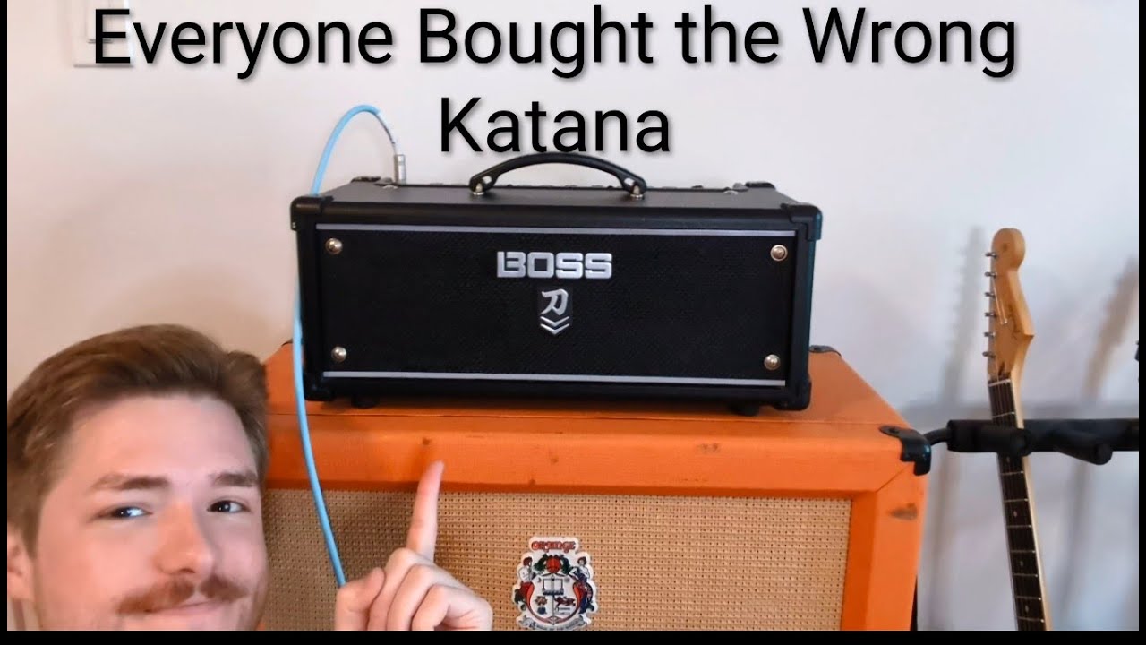 The Boss Katana Has a Flaw, and Fixing it Turns it Into a Tone Monster - Boss Katana 100 Head