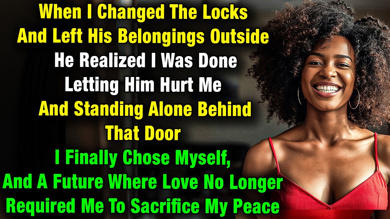 When I Changed The Locks And Left His Belongings Outside He Realized I Was Done Letting Him