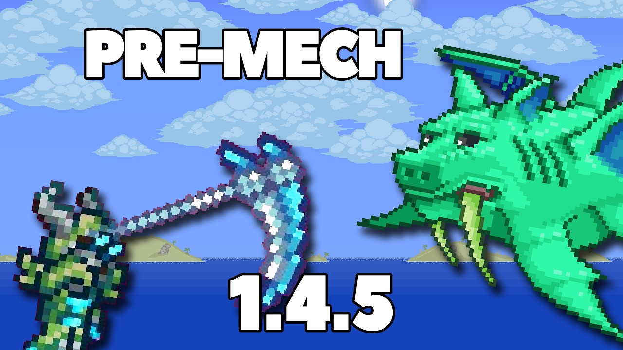 How To Defeat Pre-Mech Duke Fishron (1.4.5)