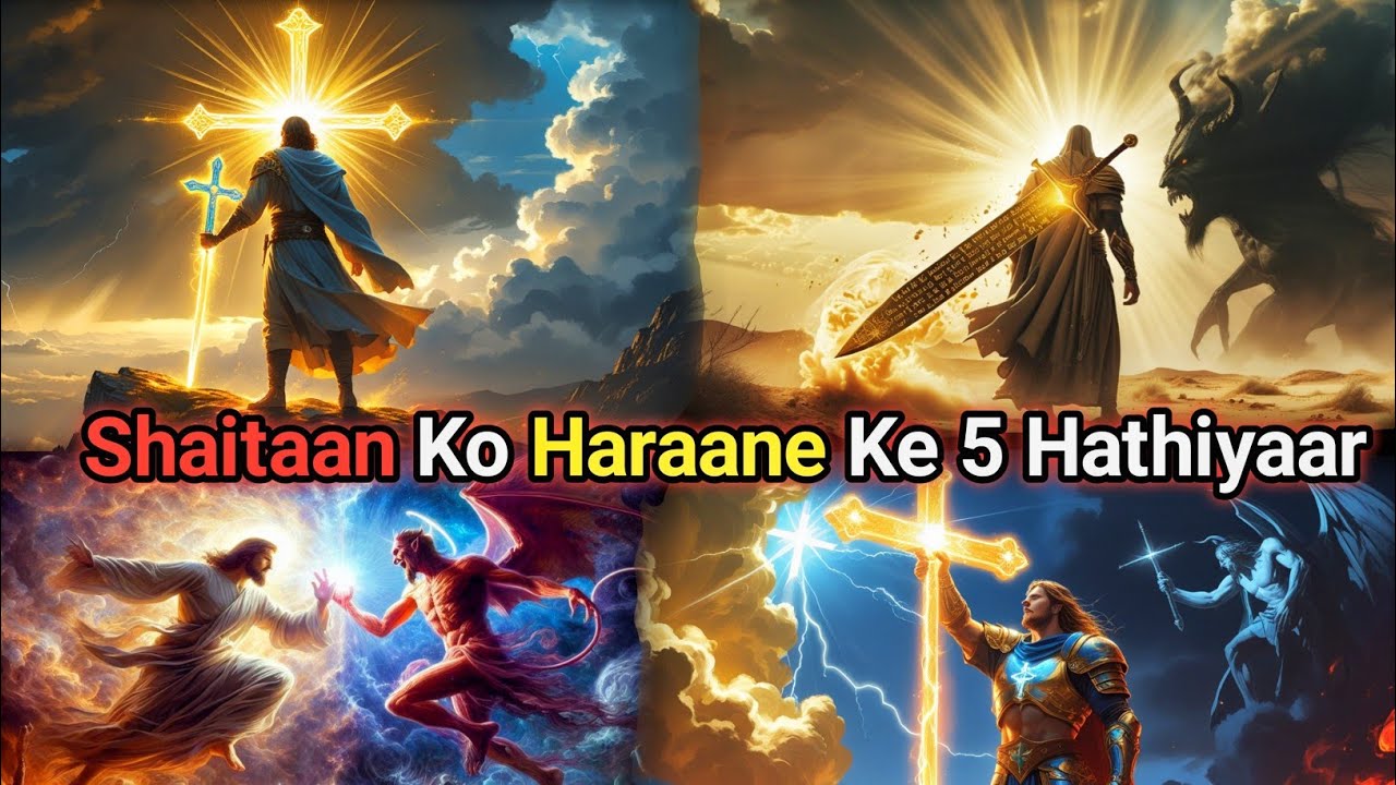 Shaitaan Ko Kaise Haraayein | 5 Biblical Weapons Jisse Yeshu Ne Bhi Shaitaan Ko Haraaya 