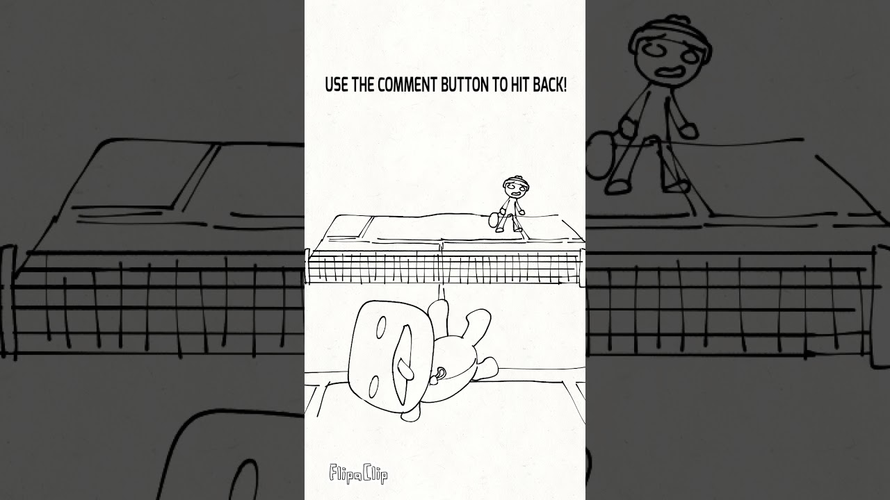 Use the comment button To hit back! (Animation Meme) #funny #shorts