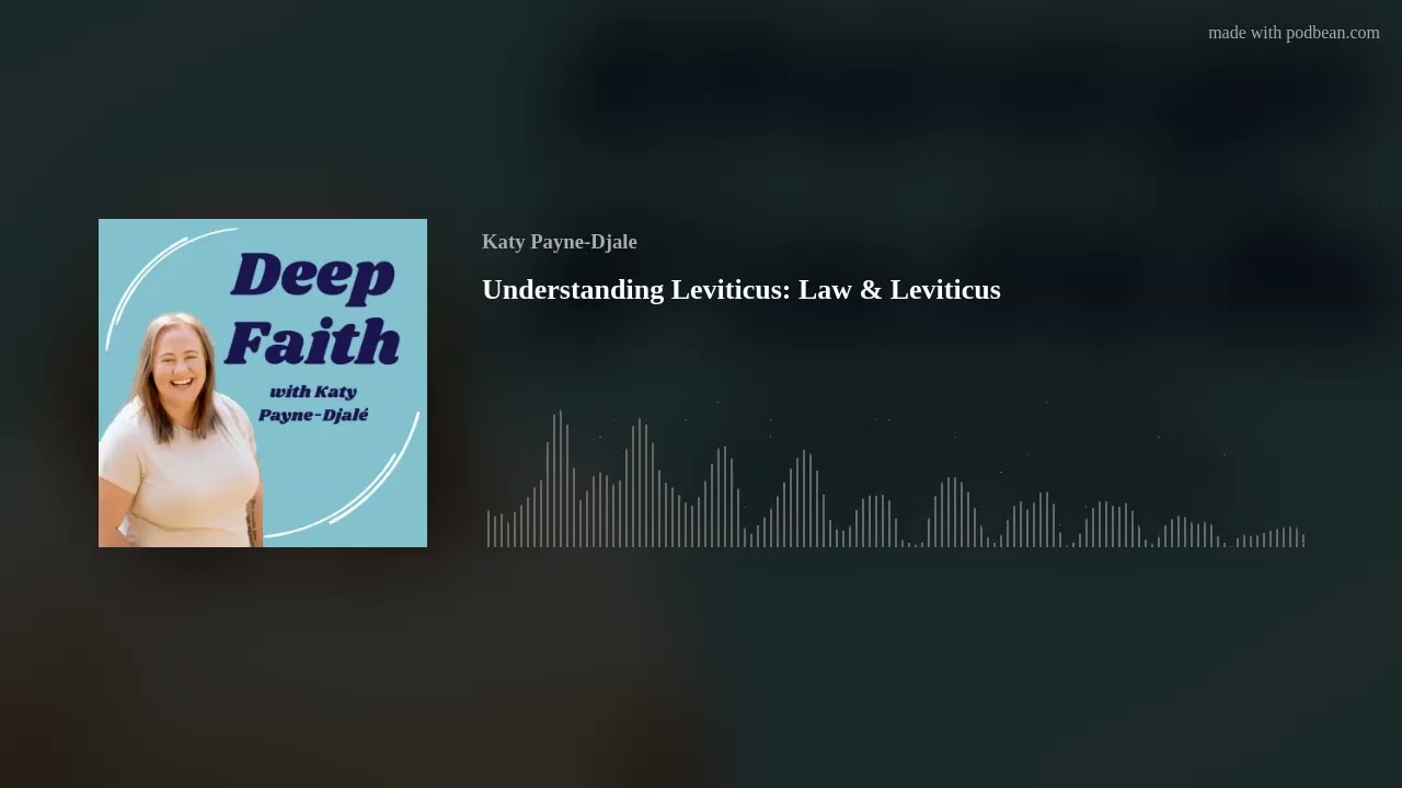 Understanding Leviticus: Law & Leviticus