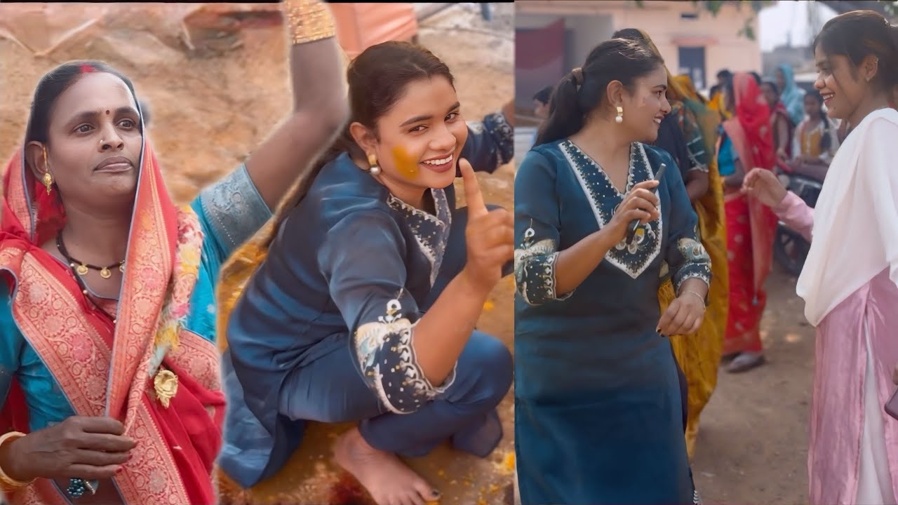 भतीजी के बिहाव इंजॉय करत हन गो 🤣🥳💃🏼#cgvlog #viralvideo #vlog #wedding 