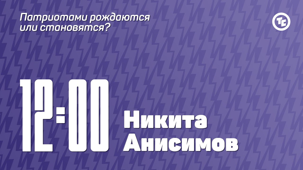Панельная дискуссия с Никитой Анисимовым