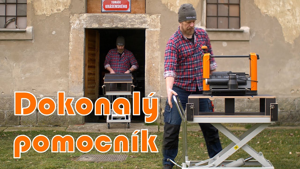 Jak jsem z hydraulického vozíku udělal perfektního pomocníka