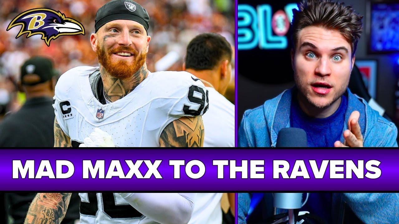 Baltimore Ravens Trade for Maxx Crosby Reaction | Ravens are SO BACK!