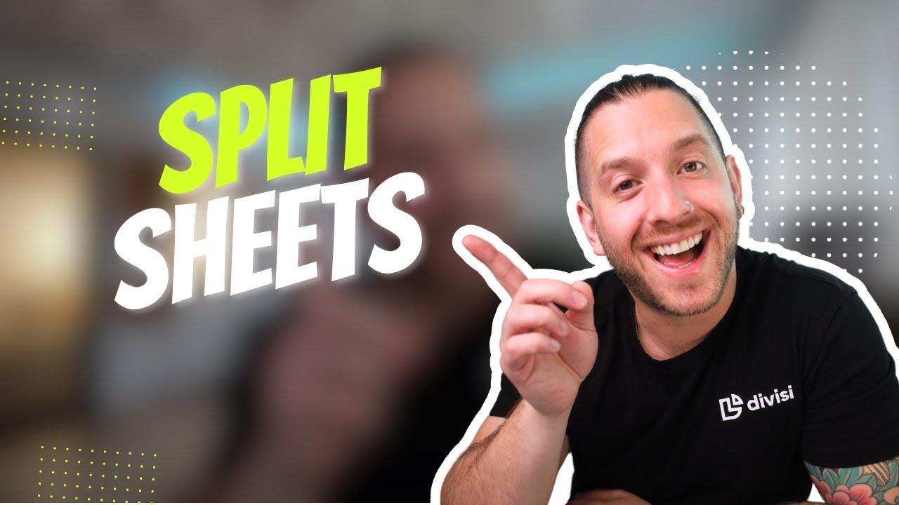 📝 Crea y Firma Split Sheets F&aacute;cilmente con Divisi