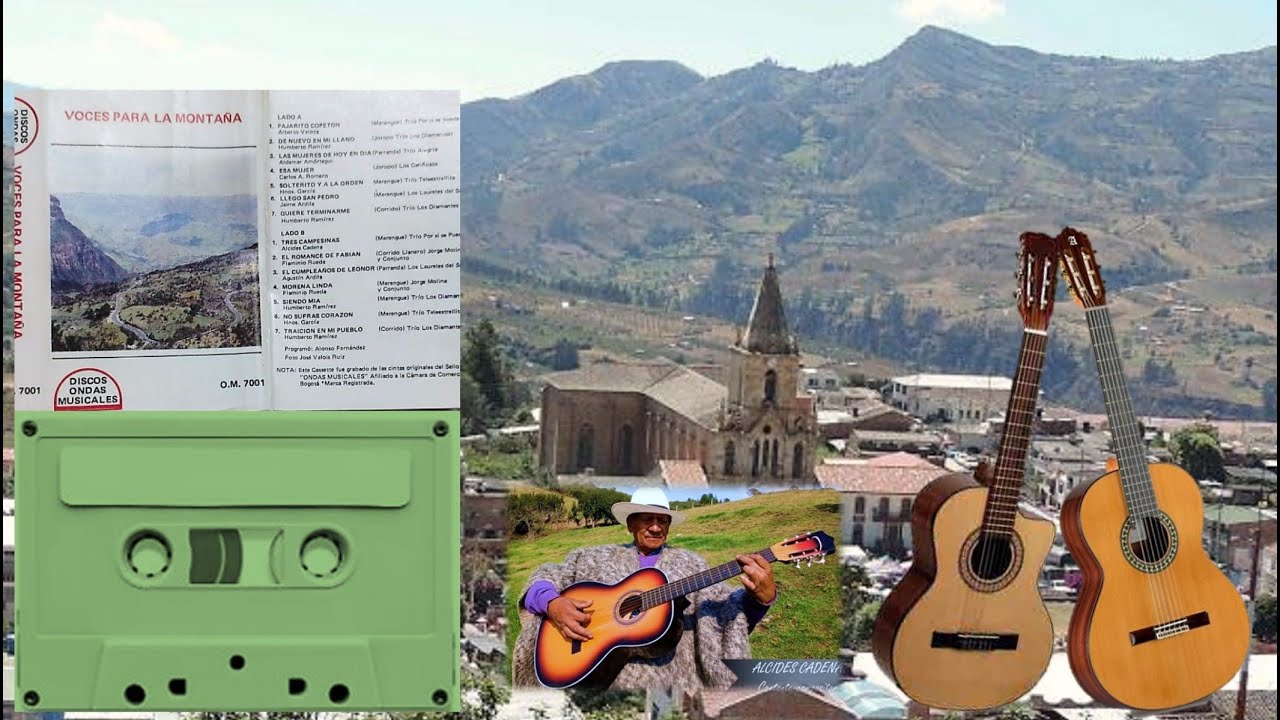 TRES CAMPESINAS Trio por si se puede Alcides Cadena