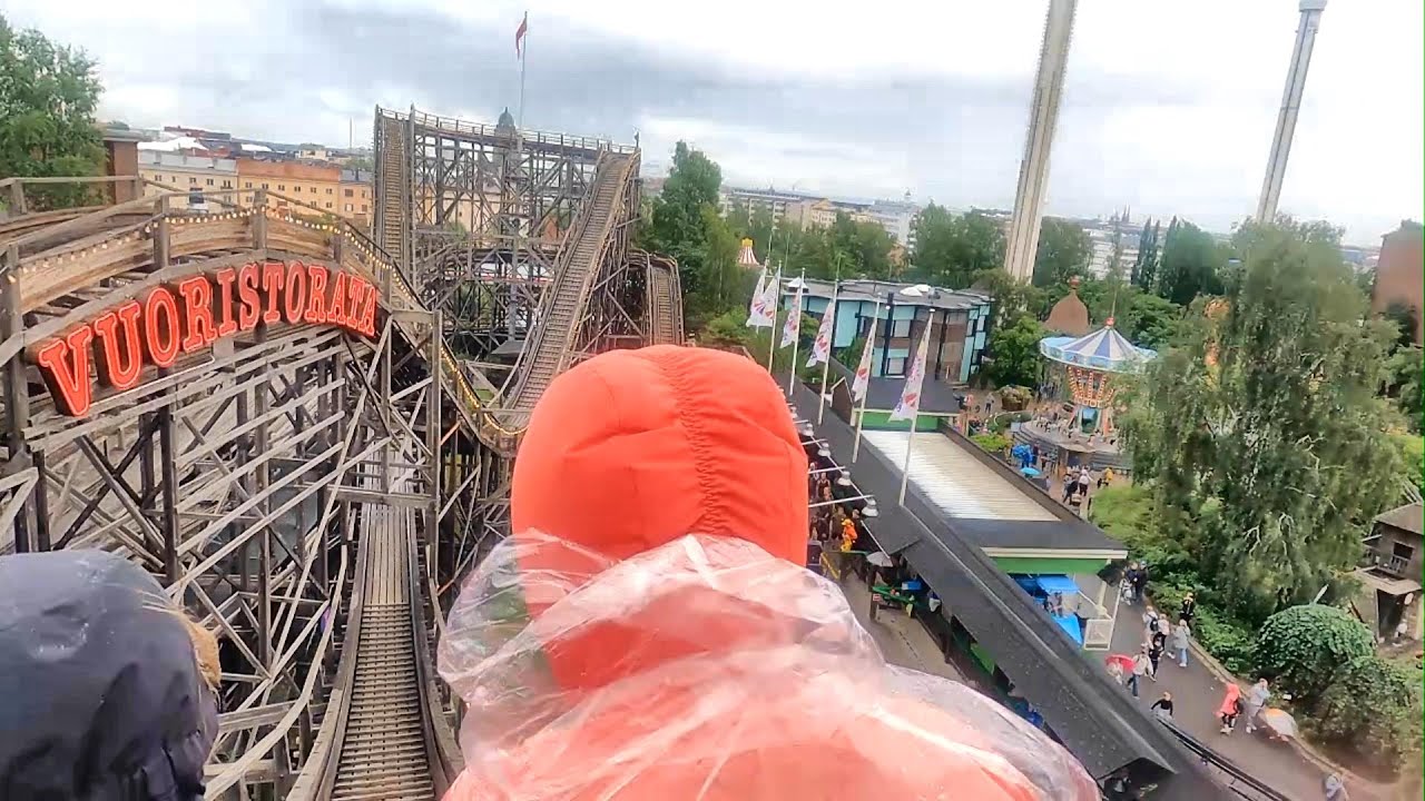 Vuoristorata - Linnanm&auml;ki | 4K POV