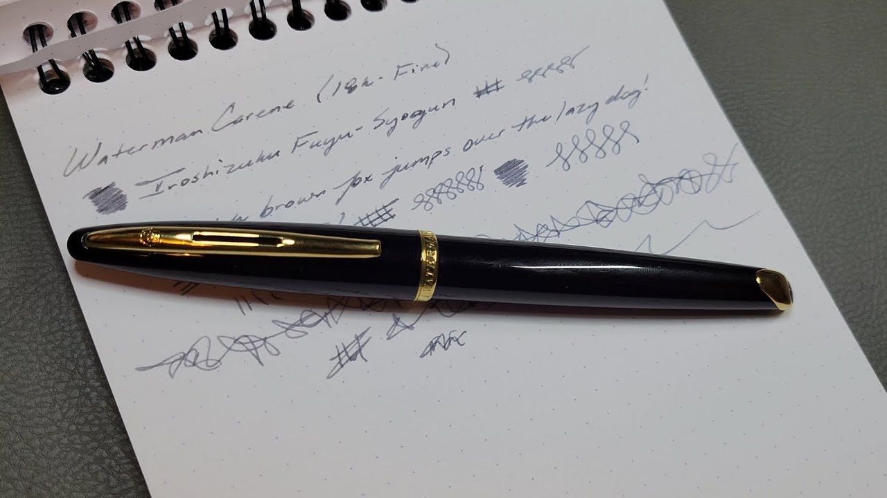 Waterman Carene Fountain Pen Review