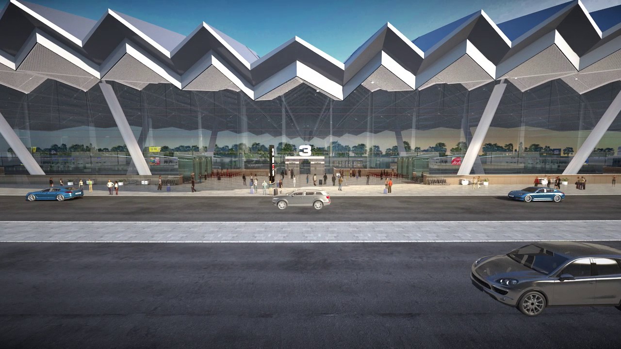 Long Thanh international airport _ competition concept _ LT07_LEAF