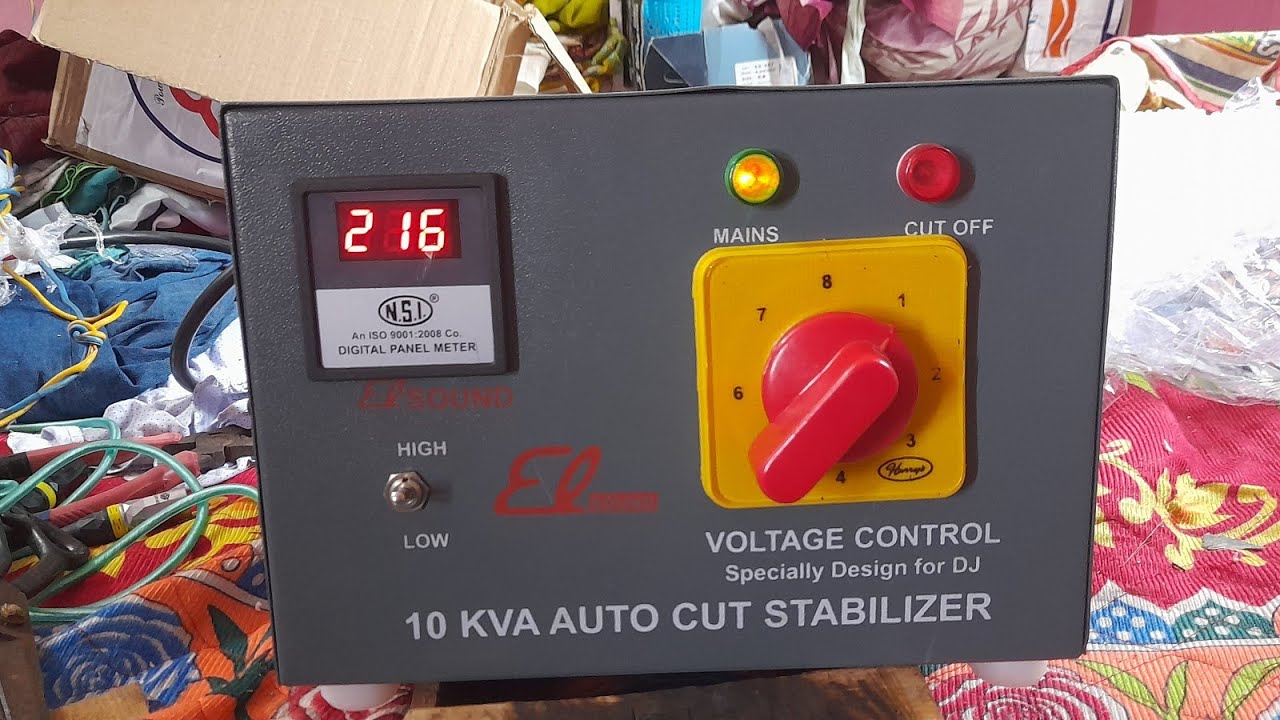 10kv auto cut stabilizer unboxing &review price telugu ll Durga Dj vlogs