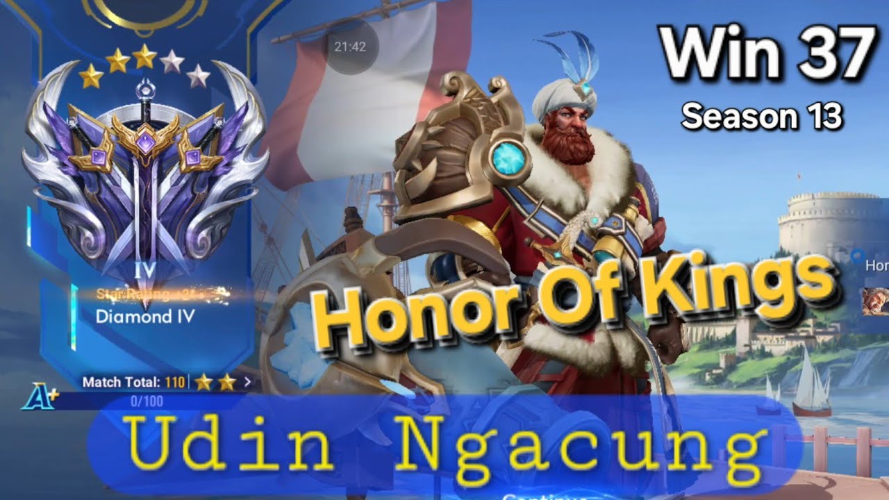 Win37 S13 Zhong Huang Farmlane, masih Diamond IV Alon-alon Asal Kelak Master #hok #honorofkings