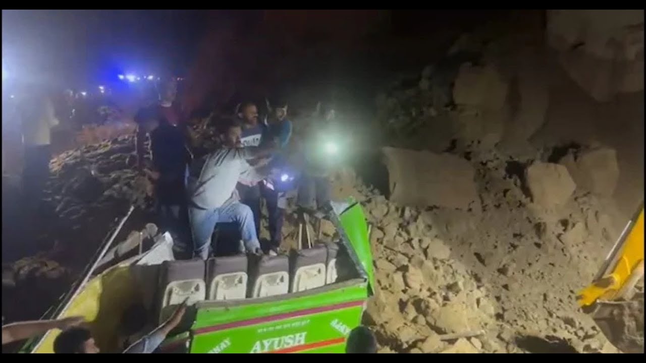 15 Killed After Bus Hit By Landslide In Himachal's Bilaspur District