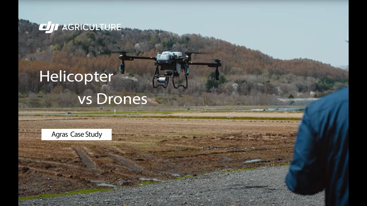Helicopter vs Drone 🚁